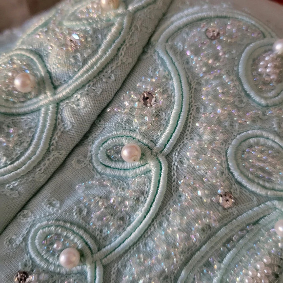 - Vintage Nolan Miller Oversized Beaded Blazer Jacket • Womens • Mint • Size 16 - Picture 7 of 7